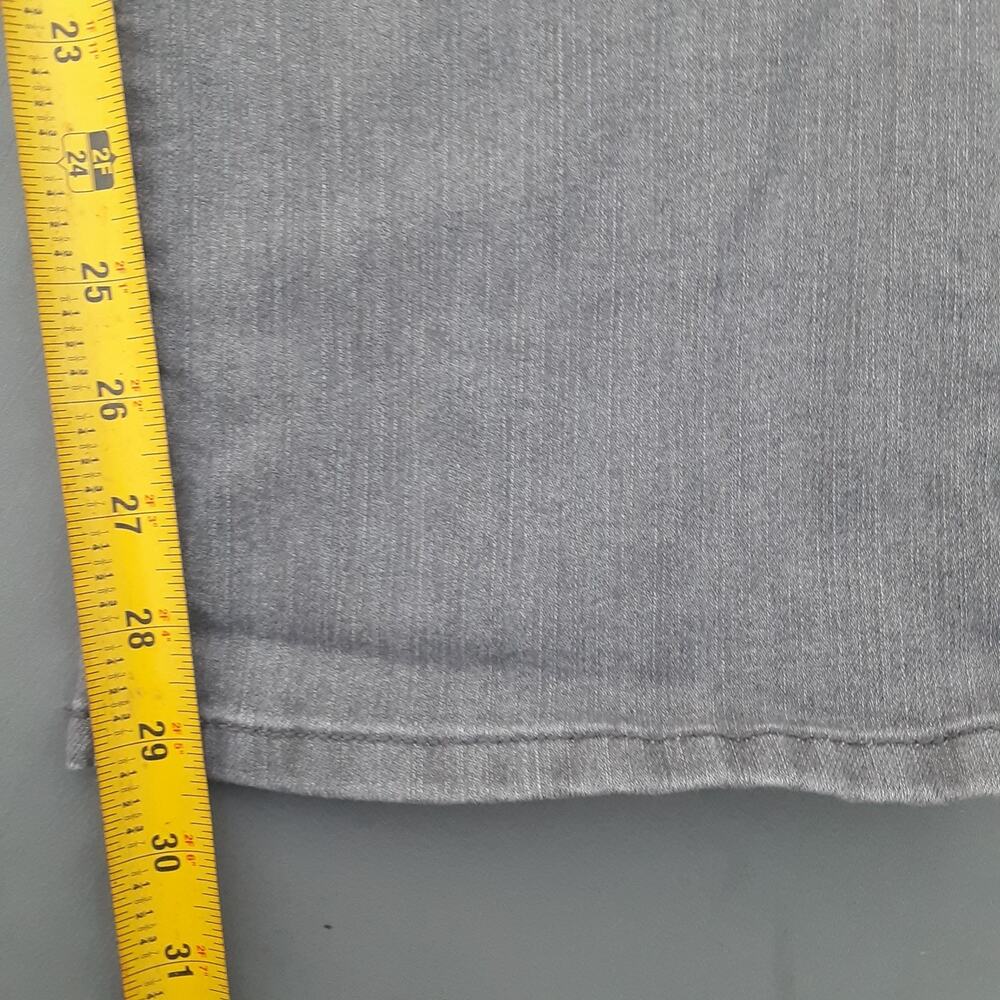 NWT Bandolino Women's Jeans Size 16 Short Medium Wash Straight Leg Stretch Gray - Picture 11 of 11